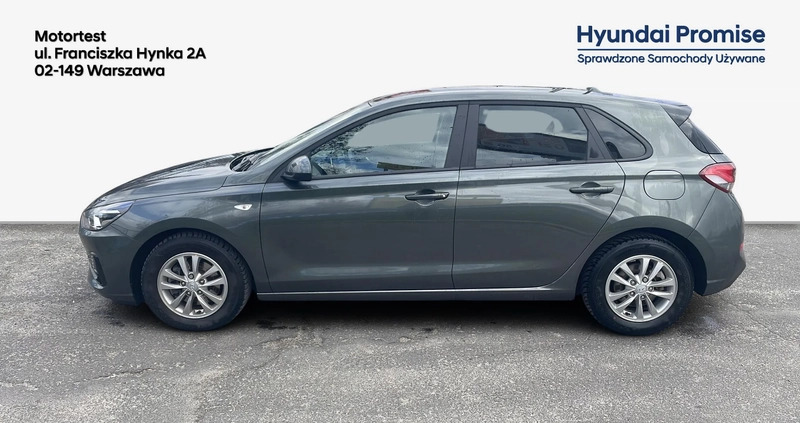 Hyundai I30 cena 69900 przebieg: 19800, rok produkcji 2022 z Opalenica małe 154